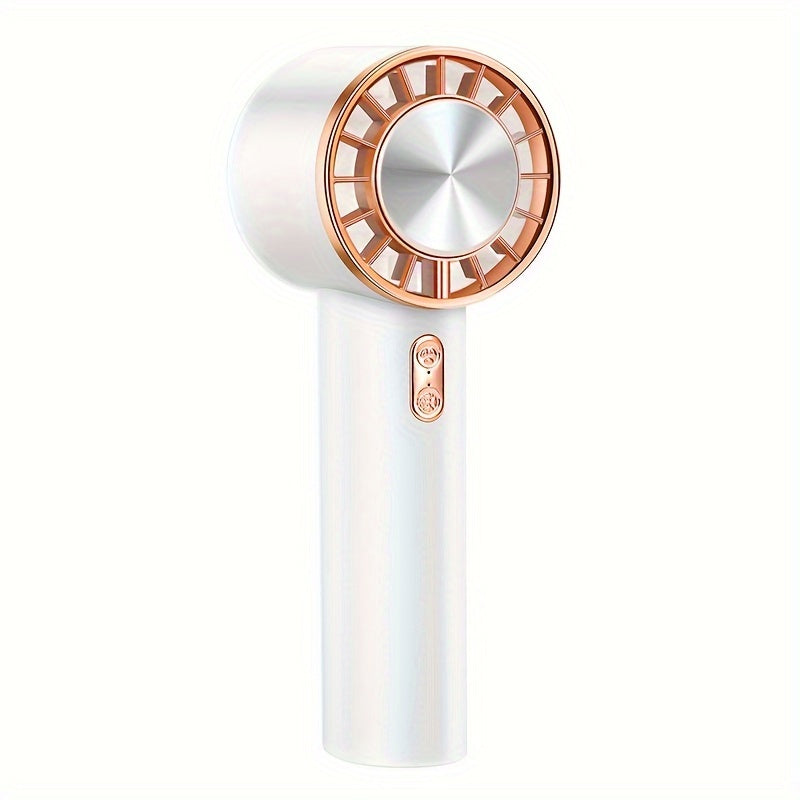 Портативный ручной USB-вентилятор с горячим и холодным компрессом, аккумулятор 2400 мАч