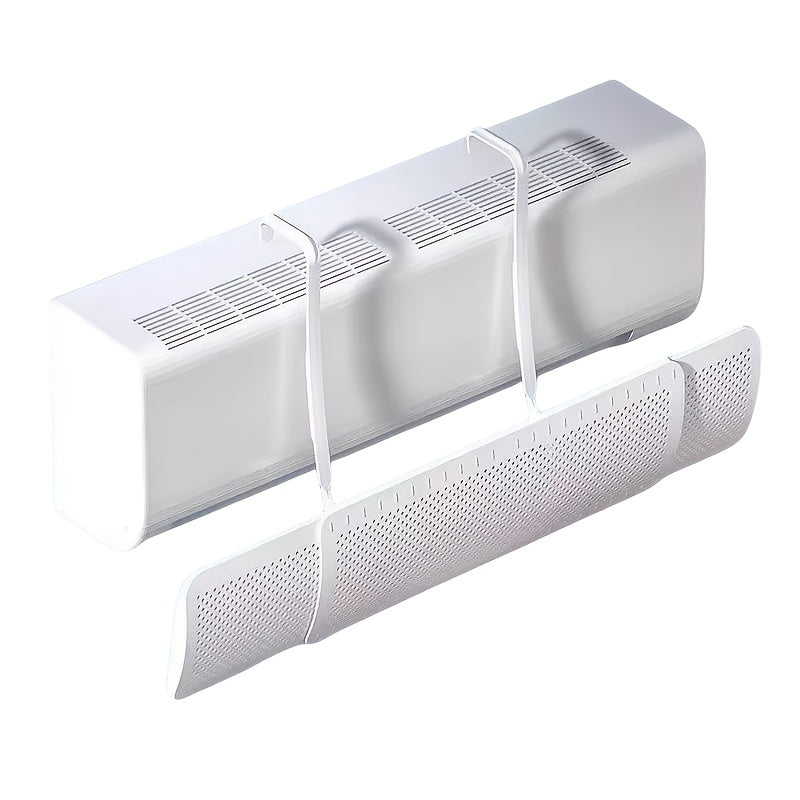 Deflector de aire acondicionado de plástico para hogar, oficina y tienda. Previene corrientes de aire, condensación y tiene un diseño moderno