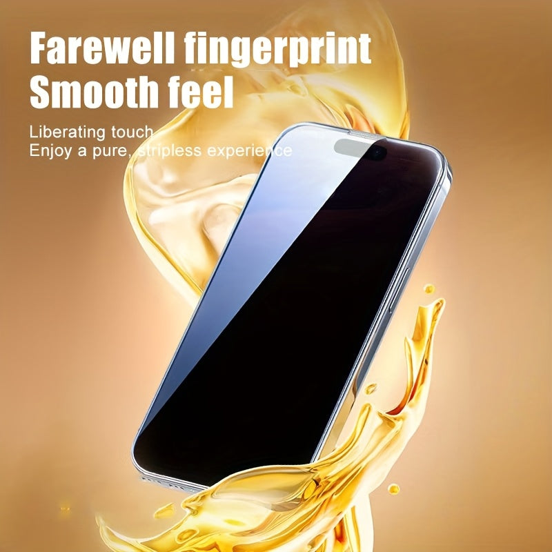 5pcs Privacy Screen Protector for iPhone Tempered Glass Dust-Free Privacy Film