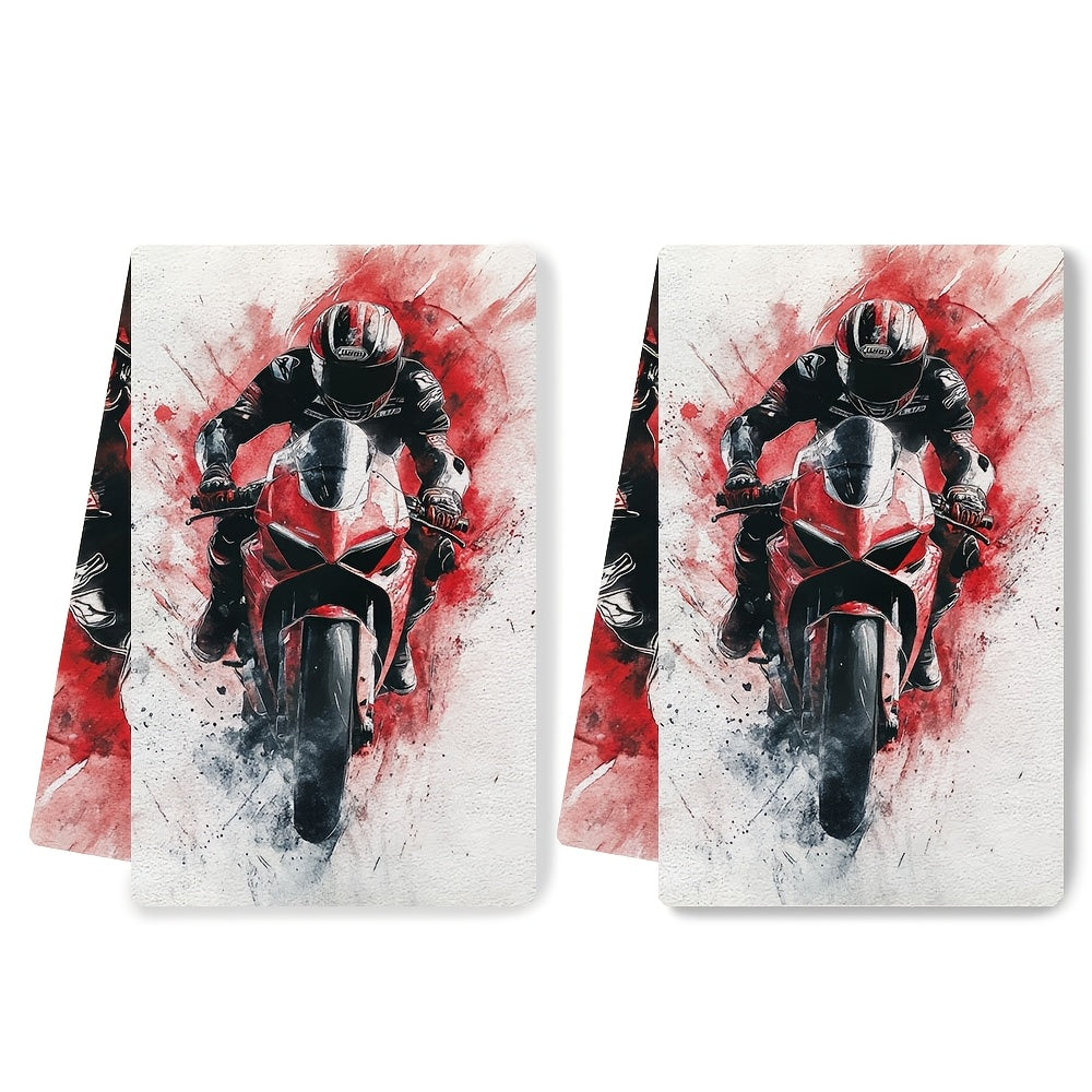 Ultra Soft Kitchen Towels 40x60cm Absorbent Dish Hand Towels Modern Design