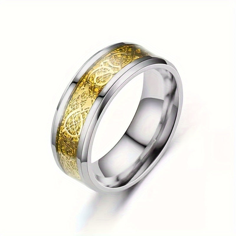 6 ta Punk uslubidagi halqalar to'plami, turli ranglarda aralashtirish va moslashtirish uchun ishlab chiqarilgan, erkaklar va ayollar uchun kundalik kiyimlarini to'ldirishga ideal.