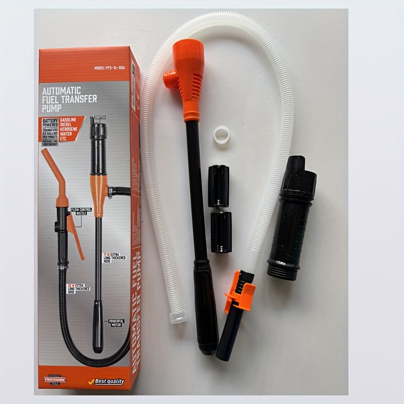 Портативный электрический насос для извлечения масла для замены системы подачи топлива автомобиля