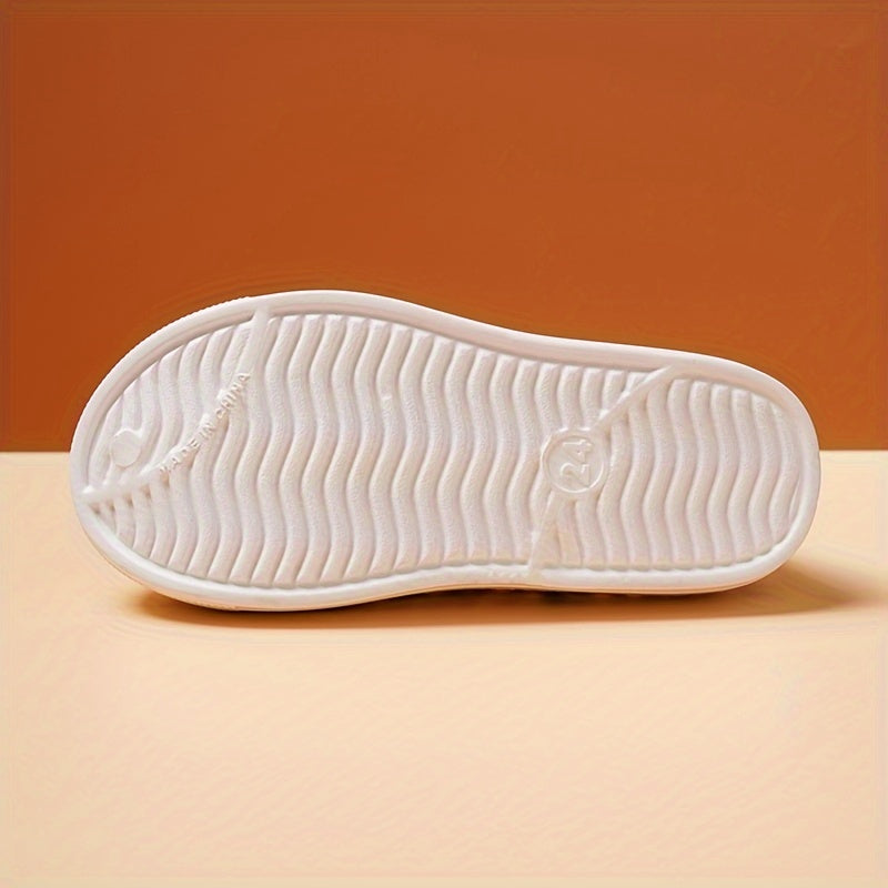 Zapatillas de dibujos animados para niños para niños y niñas, sandalias ligeras antideslizantes para verano, slip-on