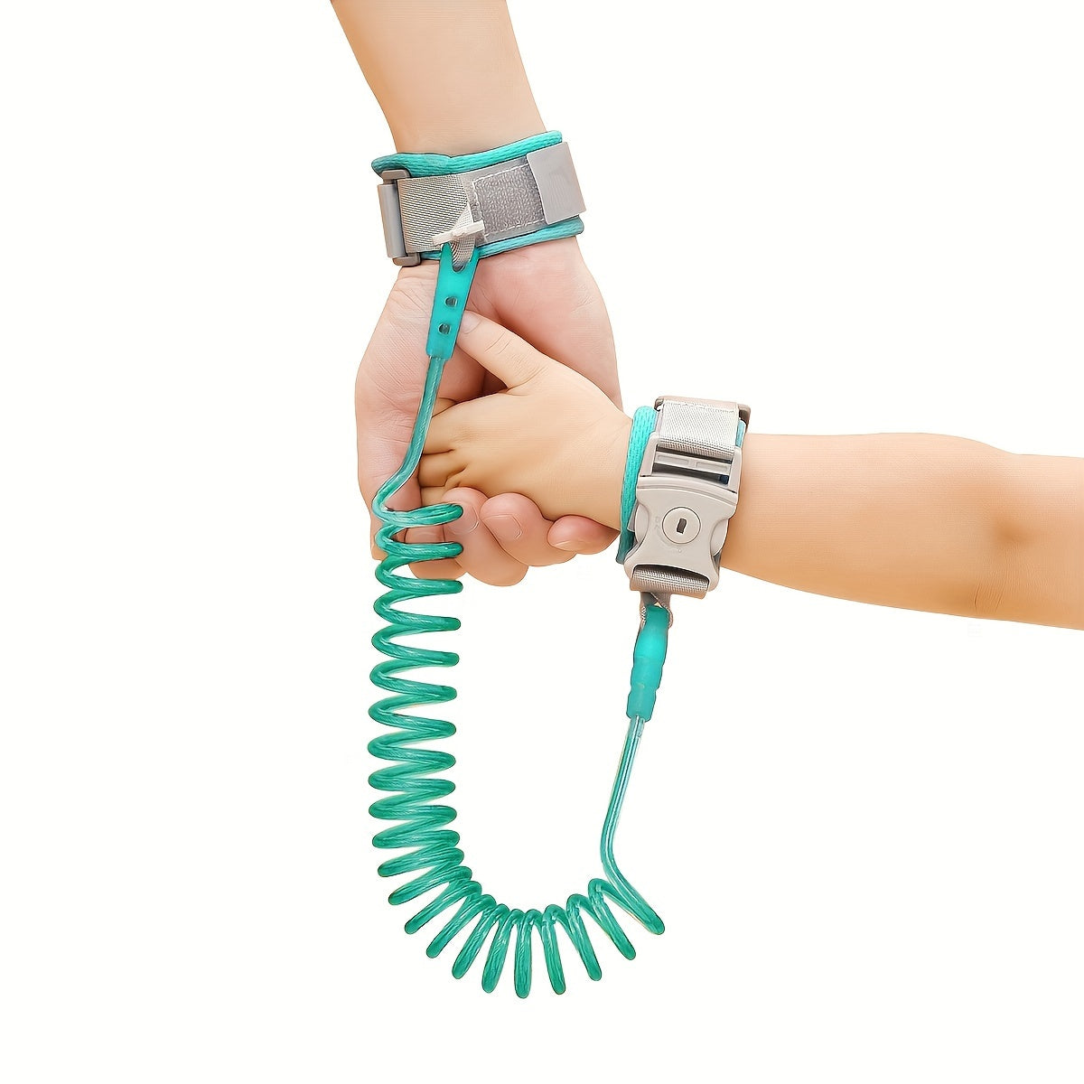 Kids Safety Anti-Lost Traction Wristband with Key Lock