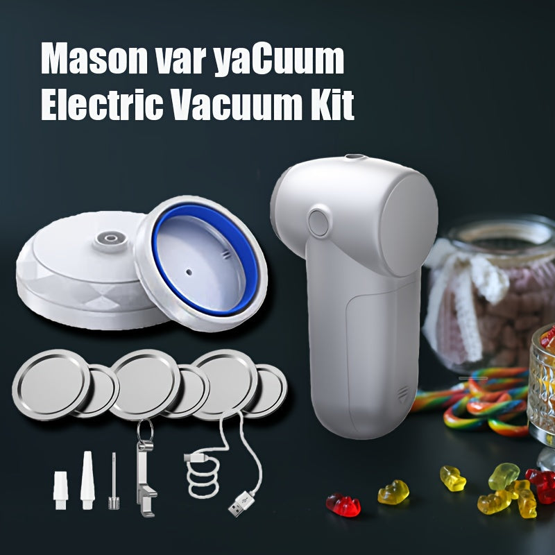 Fully Automatic 3-in-1 Handheld Vacuum Sealing Machine with USB Charging for Food Storage