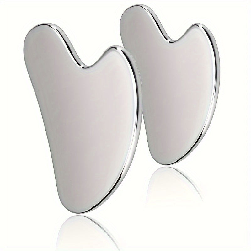 Stainless Steel Gua Sha Tool for Face and Body Massage with Gift Box