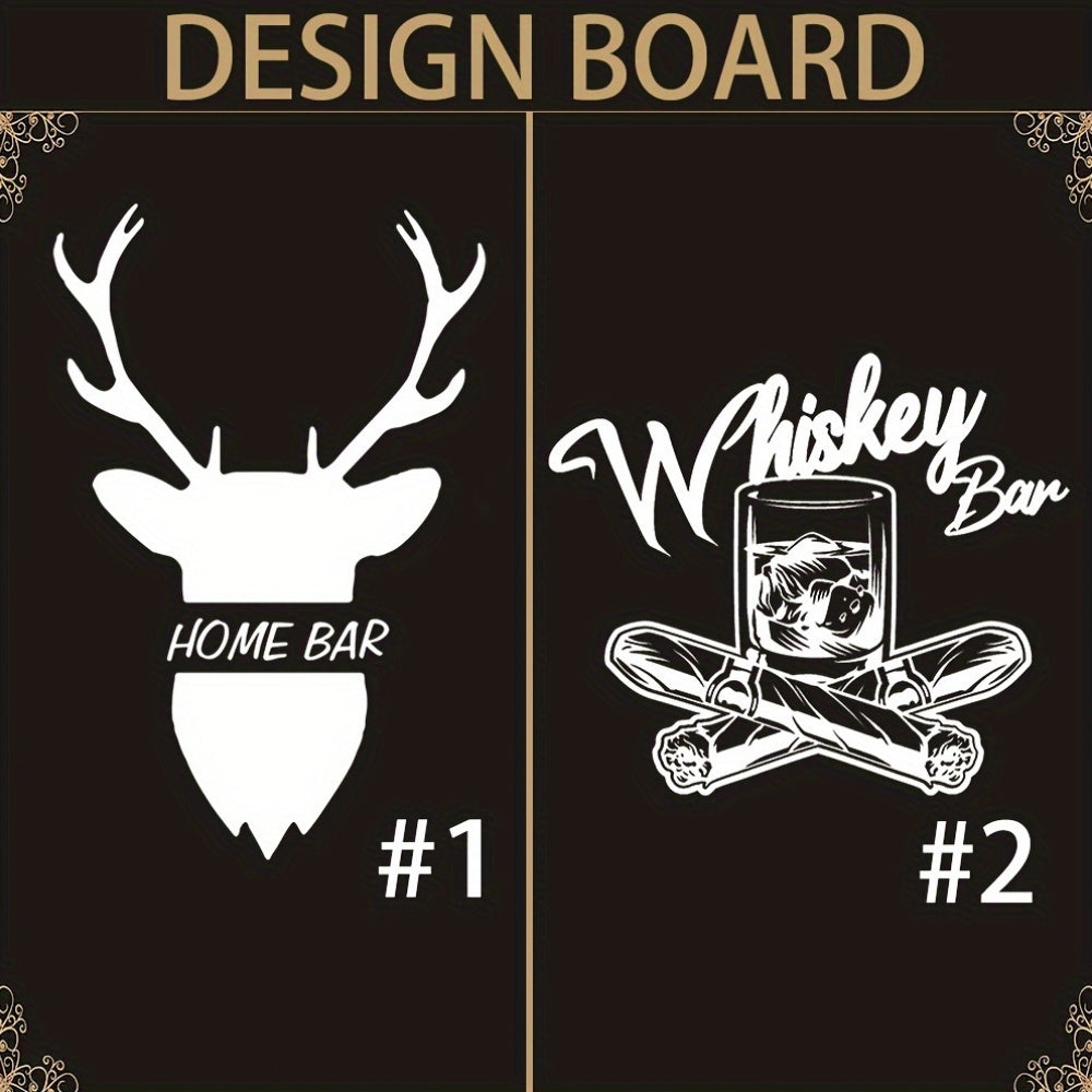 Personalized Wooden Whiskey Dispenser Set Engraved Decanter for Home Bar Gift