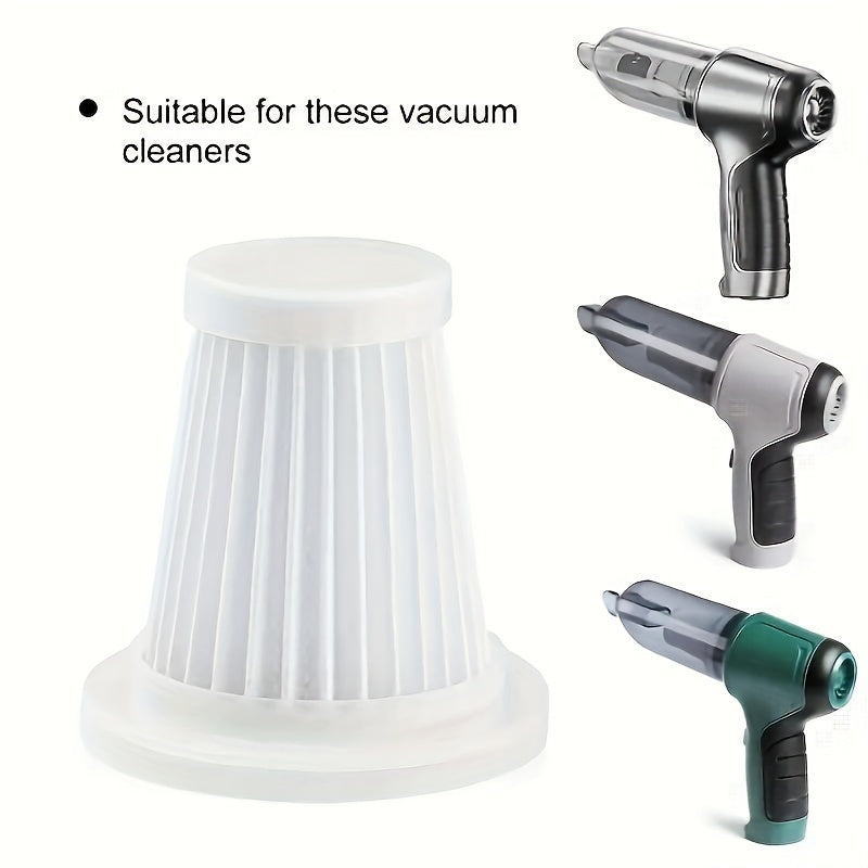 5-10 Qayta ishlatiladigan Avtomobil changyutgich filtri kuboklari, chidamli PET chang va havo tozalash