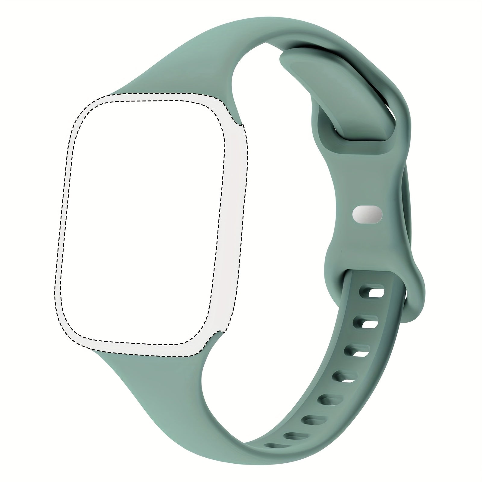 Slim Silicone Watch Bands for Men Women Compatible with Apple Watch Series 1-10 Ultra SE 38mm 40mm 42mm 44mm 45mm 49mm