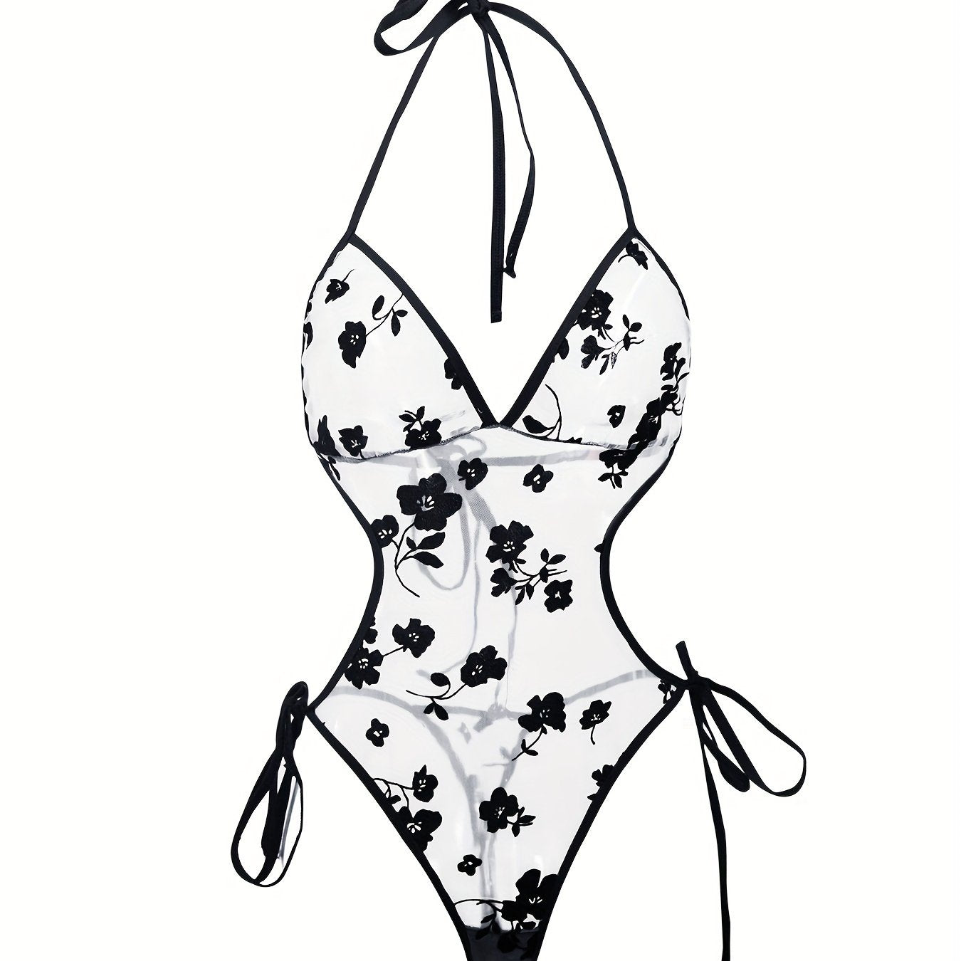 Ayollar uchun sexy shaffof tanaga mos kiyim