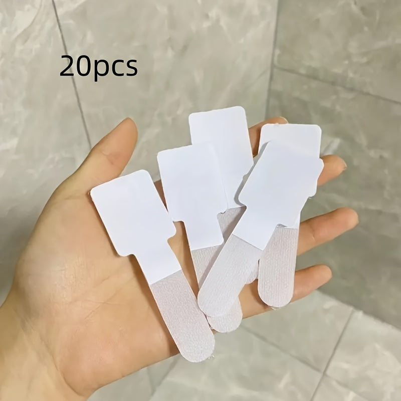 20 piezas de cinta de gestión de cables de nylon con diseño de bloqueo fácil para la organización de cables