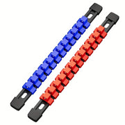 Socket Organizer Wall Rack for 1/4, 3/8, and 1/2 Inch Ratchet Sockets