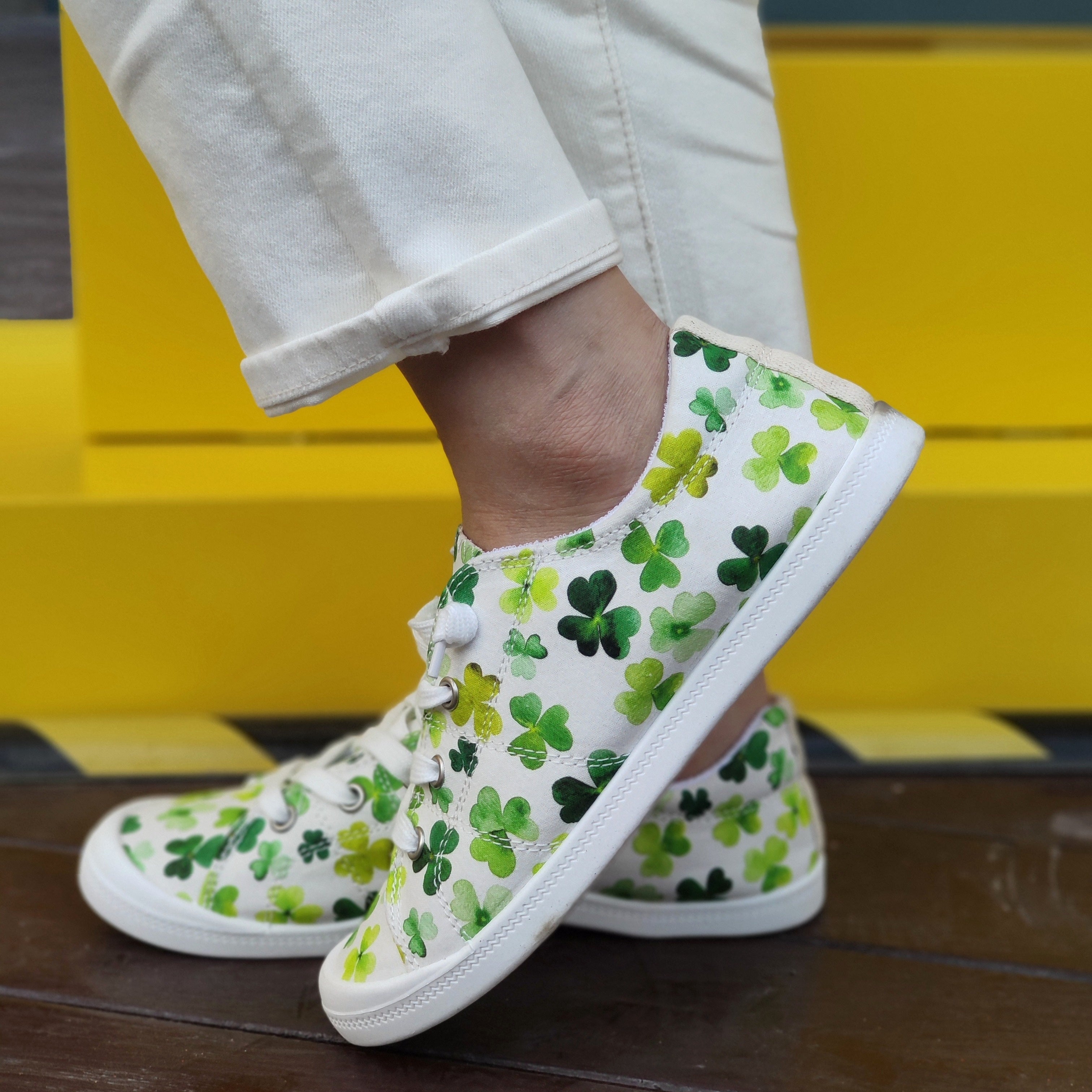 Women's Slip-On Sneakers Fabric Upper Soft Sole Casual Shoes All-Season