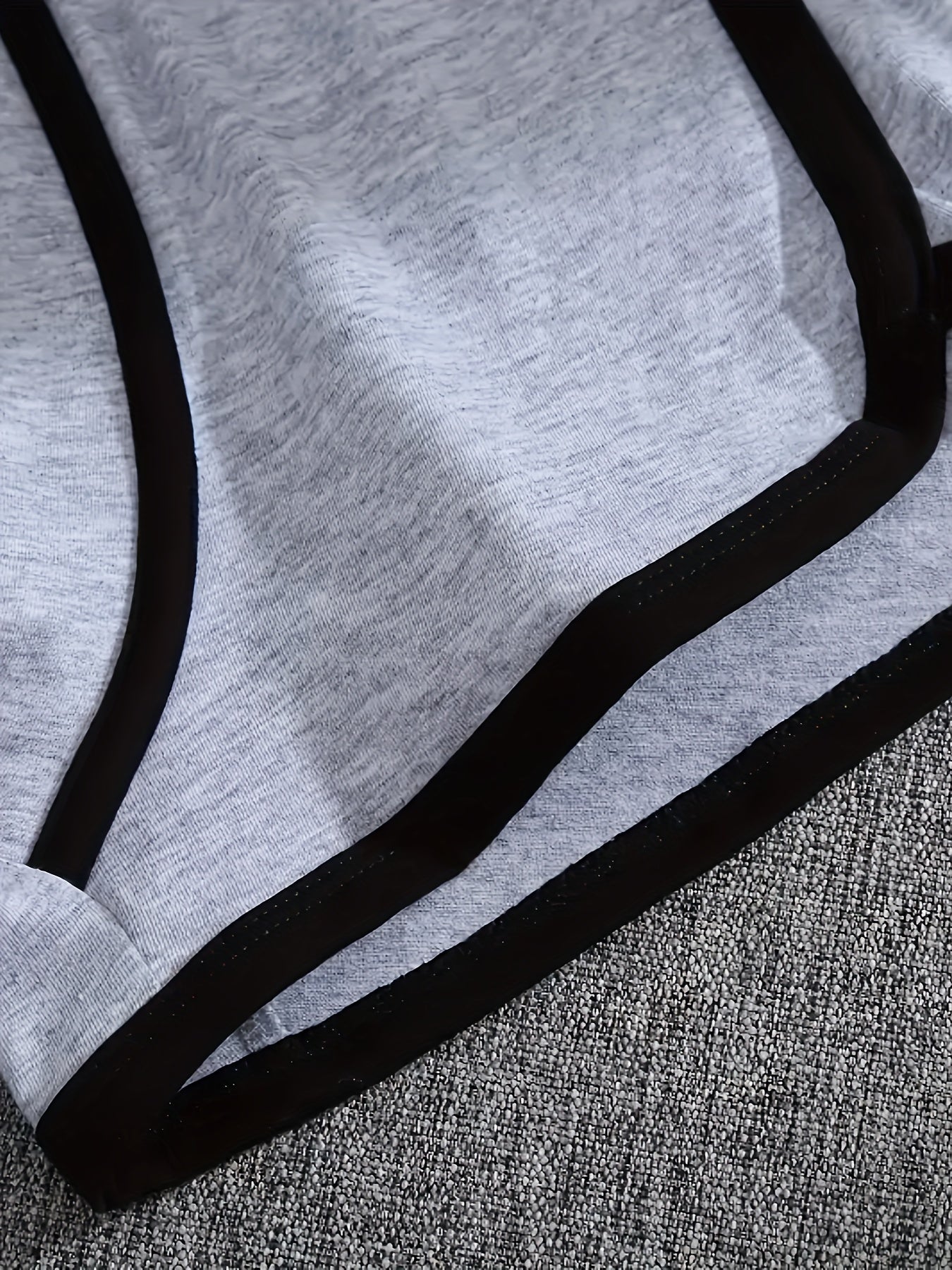 Men's Cotton Boxer Briefs 3-Pack Breathable Knit Shorties with Contrast Binding