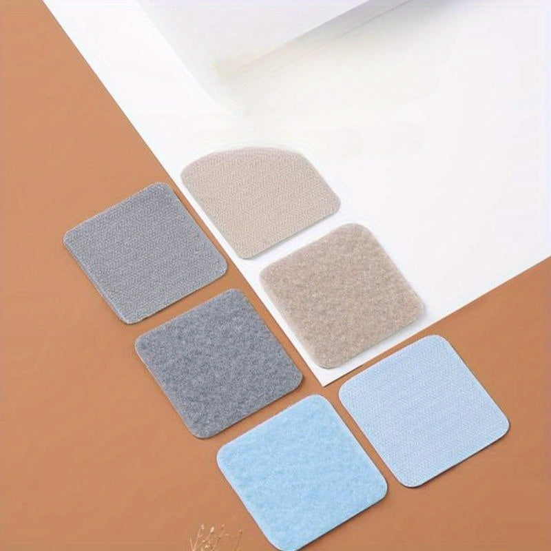 Набор из 4 нескользящих держателей для диванных подушек с самоклеящимися стопорами для универсального использования. Невидимые мебельные анкеры с прочным захватом для безопасности дома, без необходимости использования игл.