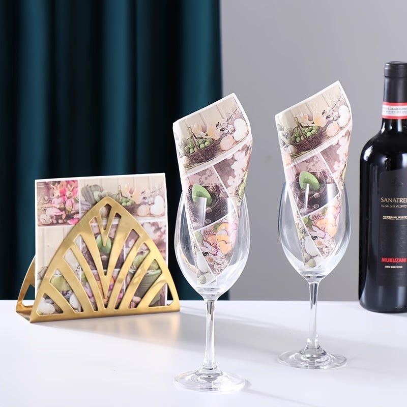 Set of 20 Easter Bunny Egg Disposable Napkins 2-Ply Paper Towels for Easter Table Decor