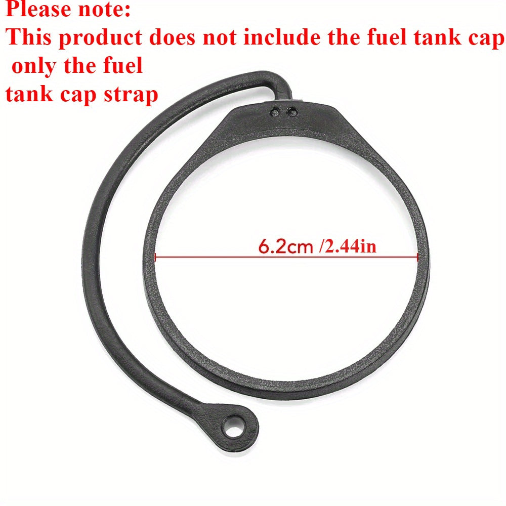 Correa de la tapa del depósito de combustible del coche, banda de repuesto de plástico duradero
