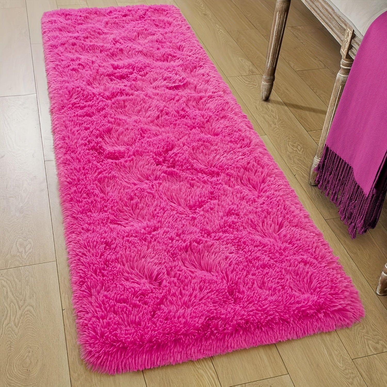 Koʻp rangli yashash xonasi va yotoqxona uchun qulay shag polyester soʻrgʻich mato