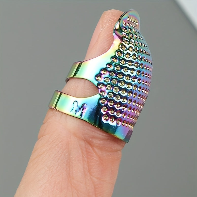 4 шт. Винтажные наперстки для защиты пальцев, швейные принадлежности