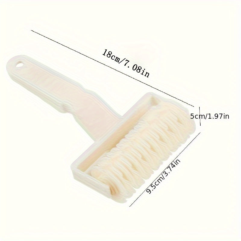 Cortador de enrejado para pasteles de 18cm, rodillo de masa de plástico para hornear tartas, galletas y pasteles