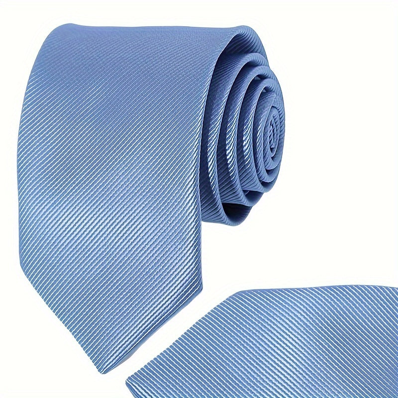 Erkaklar uchun bir rangli rasmiy biznes galstuklar, kuyovlar va bayramlar uchun