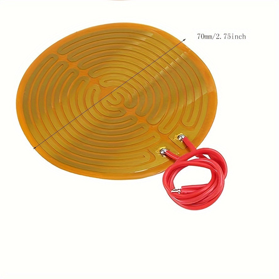 Electric Heating Film Pad for Oil Tanks Defogging 10-100mm 5V 12V 24V