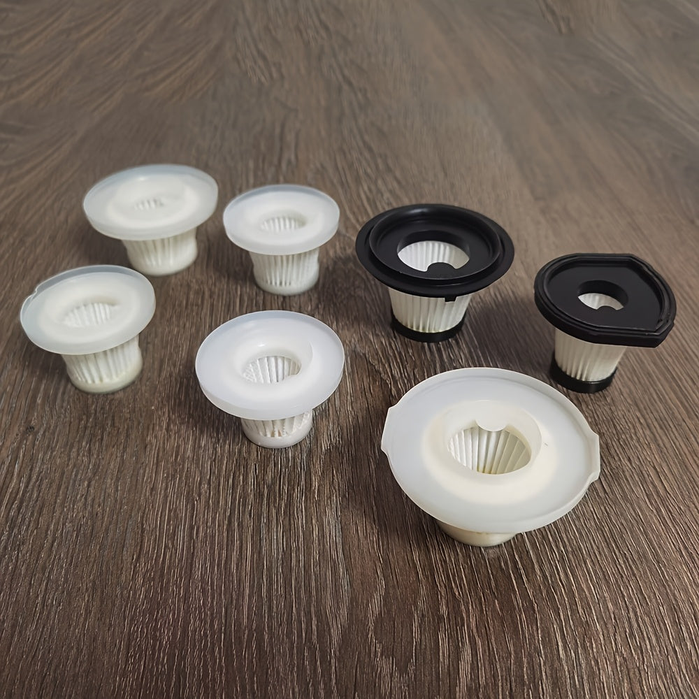 2pcs HEPA Vacuum Filter Cartridges for Handheld Vacuum Cleaners Compatible with QP4118 QP4119 LT-101 LT-105C