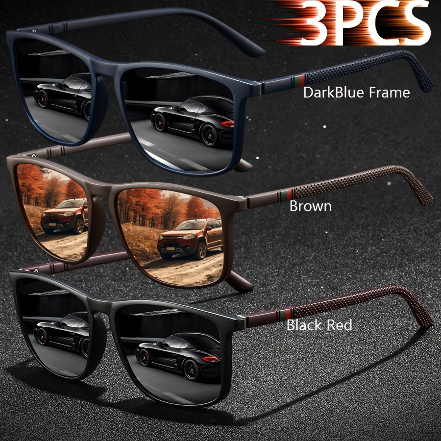 Erkaklar va ayollar uchun vintage chiziqli kvadrat moda ko'zoynaklari, haydash, baliq ovlash, sayohat va ta'til uchun hashamatli dizayner ko'zoynaklari. Tropik plyaj ta'tili pastel ranglarida klassik to'rtburchakli uslub.