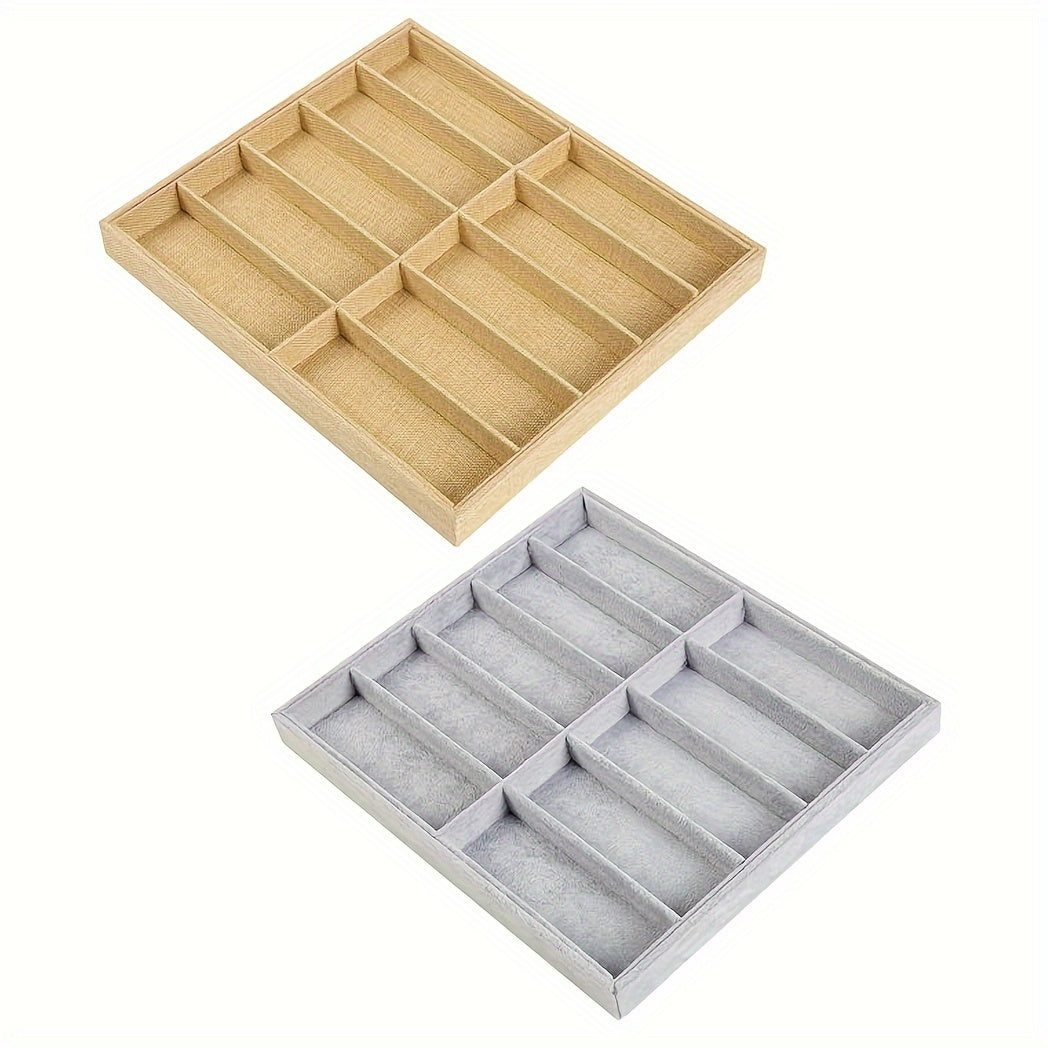 Органайзер для хранения очков с 10 отделениями, выставочный стенд для очков, туалетный столик, спальня, офис