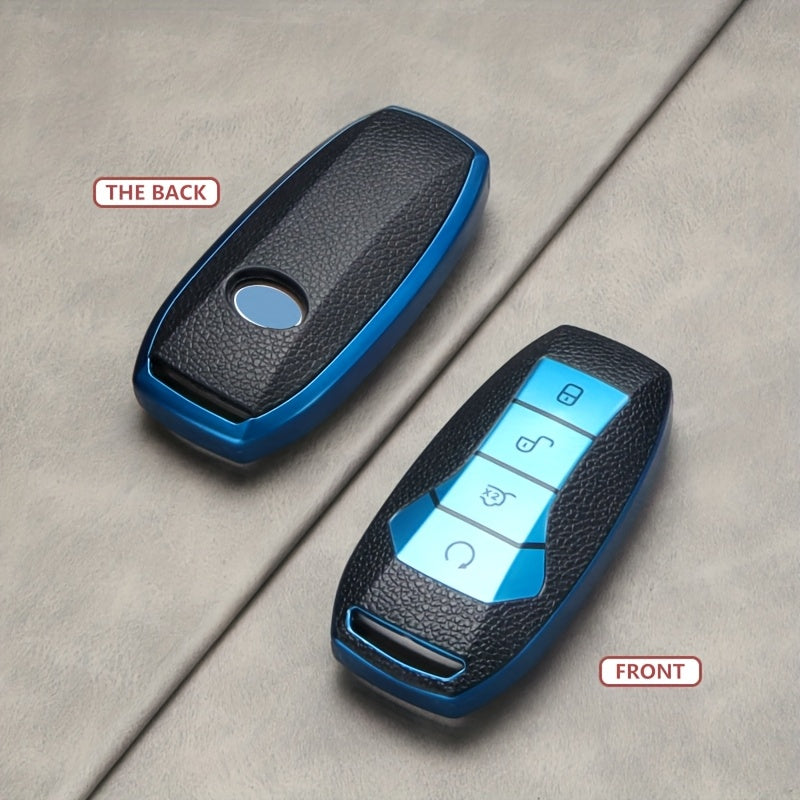 Universal TPU Car Key Cover Scratch Resistant Durable Protective Stylish