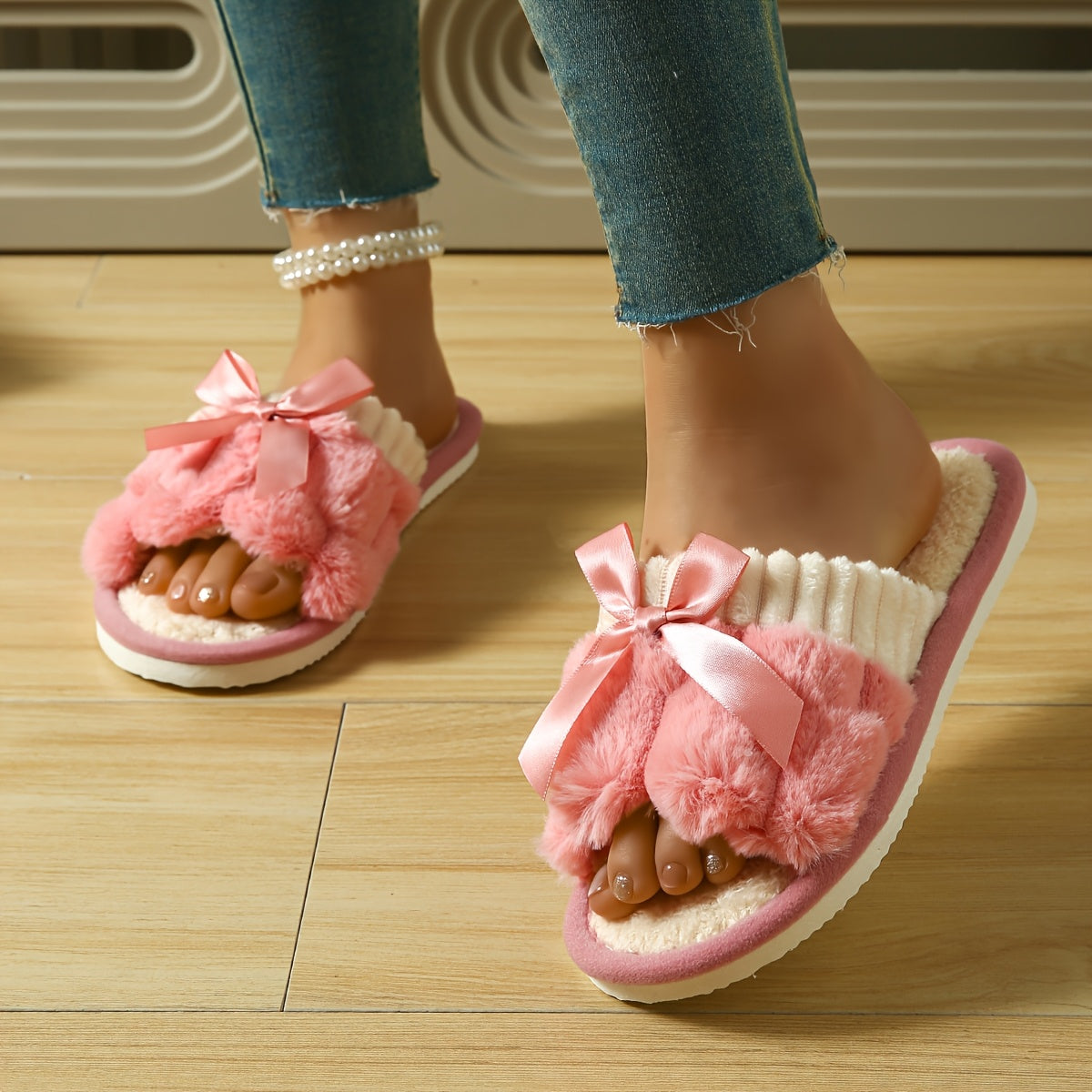 Uniseks peluş qalpoqcha shlyapka shlyapka yumshoq, sirg‘almas, yengil, ichki va tashqi foydalanish uchun