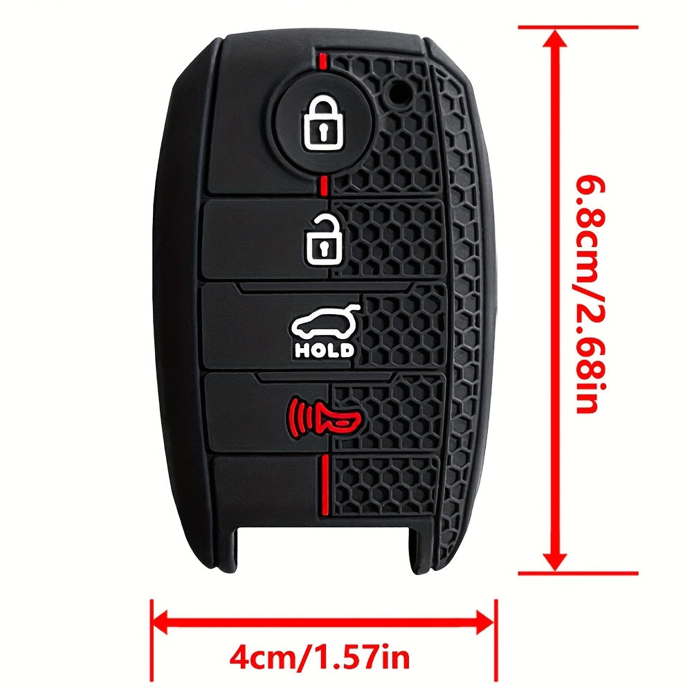 Universal Silicone Key Cover for Remote Shockproof Wear-Resistant Protective Case