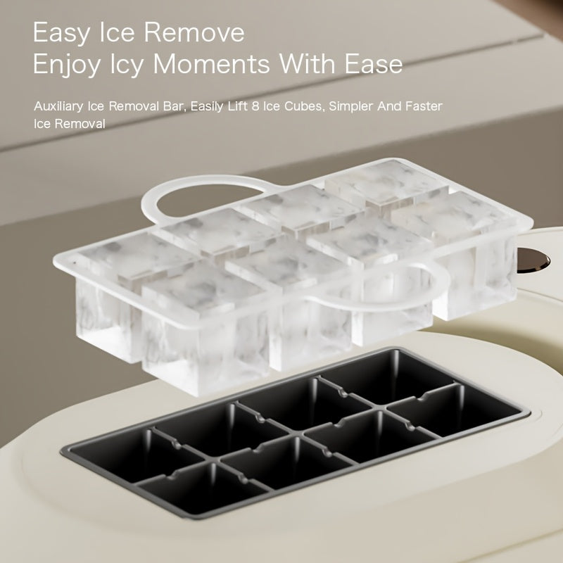 Mini Portable Ice Maker Machine Fast Ice Maker for Home Camping Travel