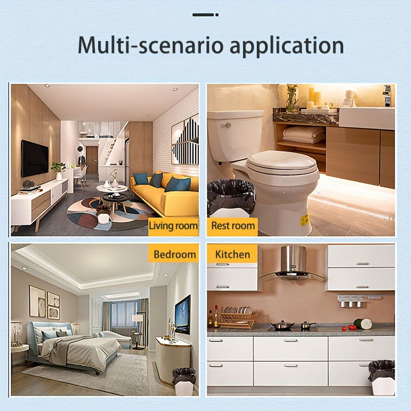 Og'ir vaznli polipropilen chiqindilar sumkasi 400 dona, suyuqlikka chidamli, yengli yenglar, oshxona, hammom, ofis