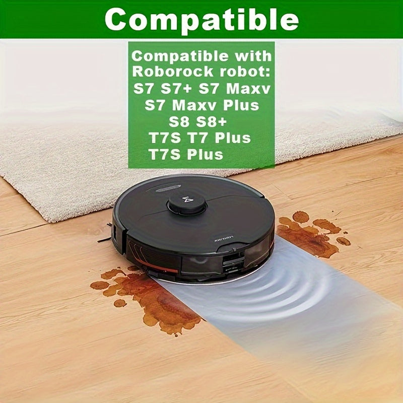 18PCS Replacement Mop Pads for Robot Vacuums Superfine Fiber Sealing Durable