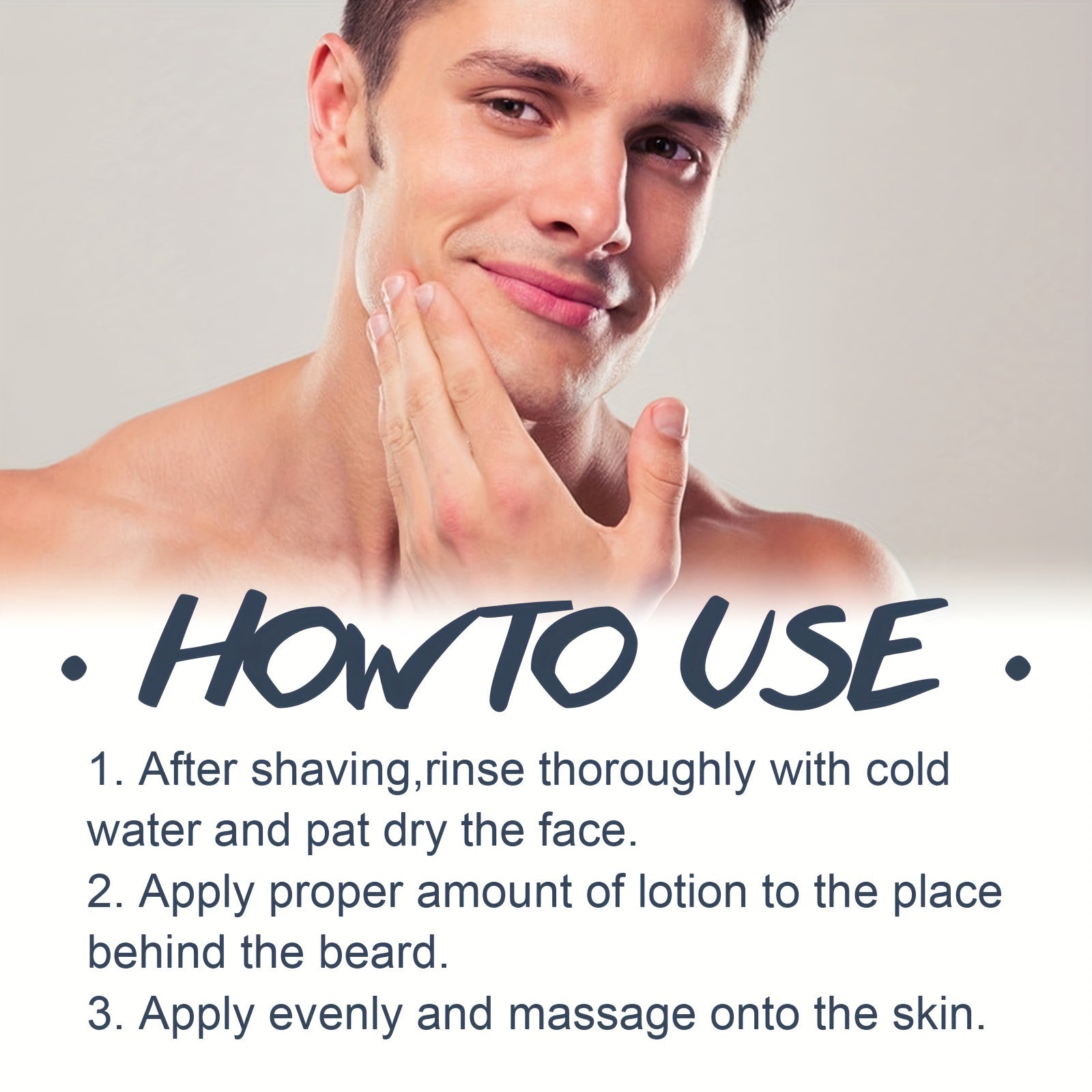 Лосьон после бритья для мужчин успокаивает сухую кожу и покраснение с сандаловым деревом