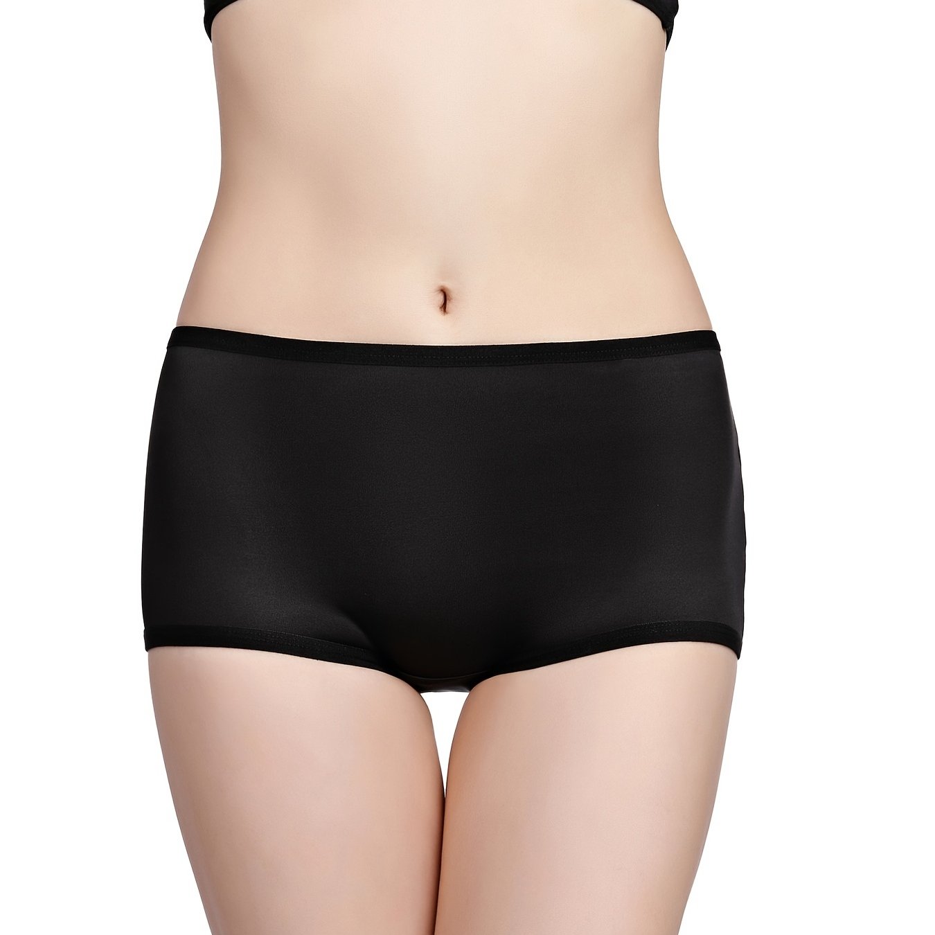 Bragas tipo boyshort acolchadas para mujer con elevación y alta cobertura para comodidad y soporte
