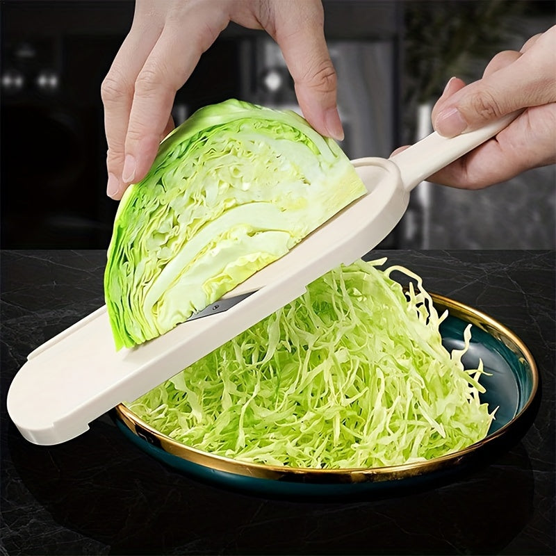 Manual Vegetable Shredder for Cabbage and Salad Making Plastic Ergonomic Kitchen Tool