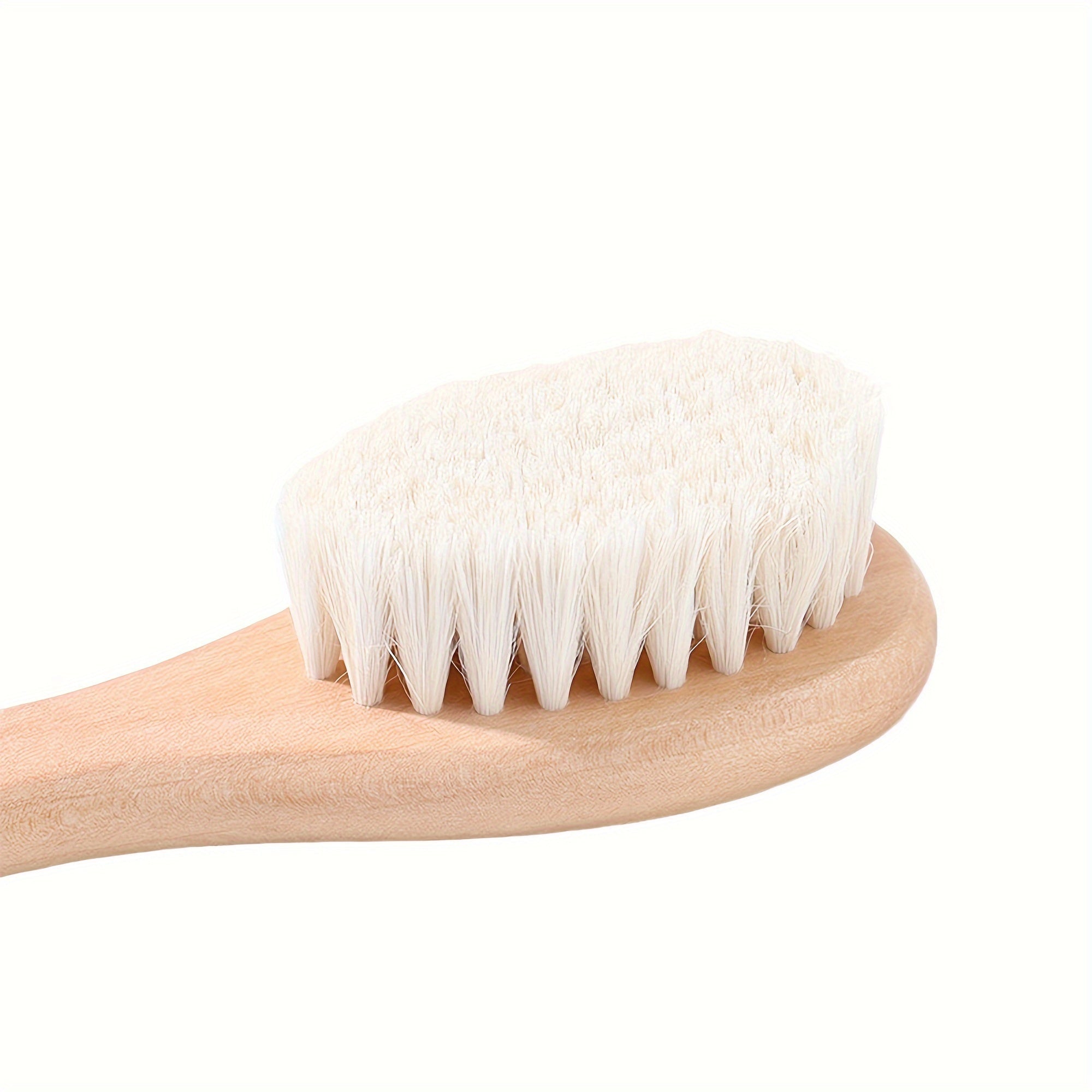 Set of 3 Hair Care Tools: Shampoo Brush, Wooden Comb, Air Cushion Head Cleaner