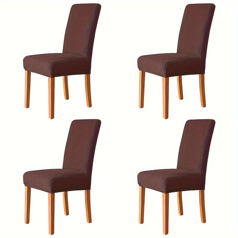 Чехлы на стулья средней спинки в наборах по 2 или 4 штуки для защиты и украшения стульев в столовой, офисе, кухне.