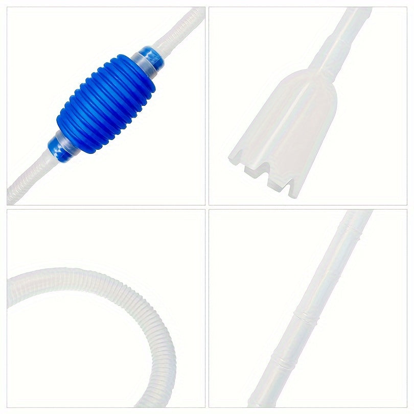 Aquarium Water Pump for Cleaning and Water Changing PVC Fish Tank Pump