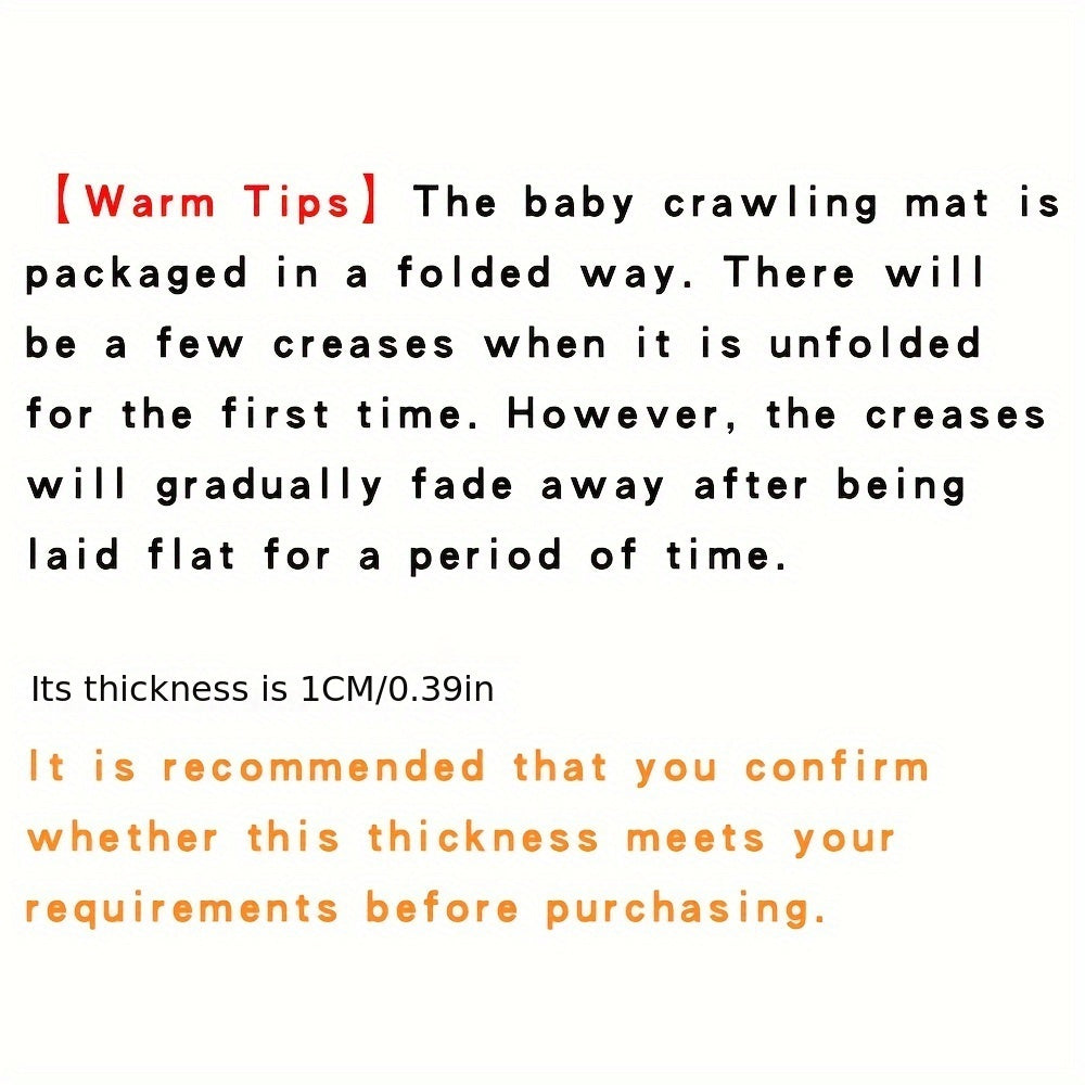 Ko'p rangli yig'iladigan bolalar o'yin matosi, mustahkam, ekologik toza PE yuzasi - emish va sport uchun xavfsiz, hidsiz va toksik emas