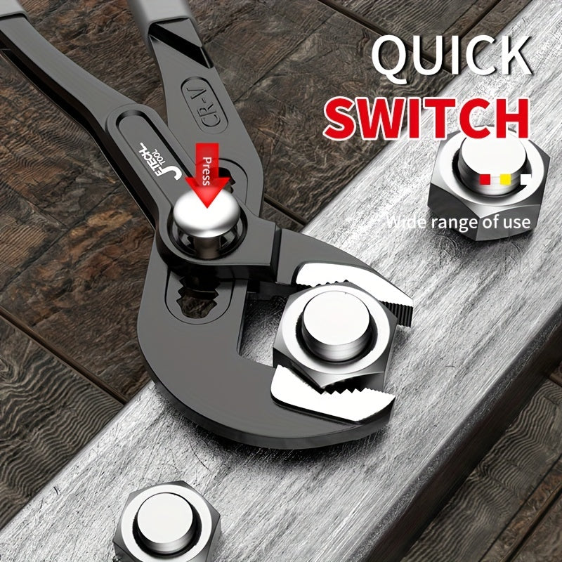 Multi-Functional Water Pump Pliers with Large Nose Chrome Vanadium Steel