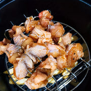 11-Piece Air Fryer Accessories Set 22.86cm Nonstick BPA-Free Dishwasher Safe with Recipes Cookbook