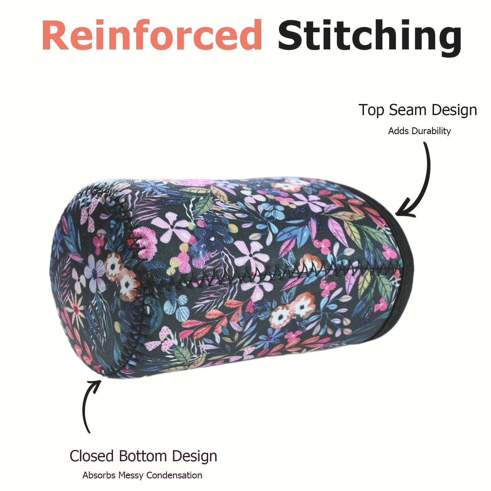 [Mijozlar Sevimlisi] Qayta ishlatiladigan Neopren Qopqoq Muzlatilgan Qahva va Sovuq Ichimliklar Uchun - Ichimliklarni Uzoqroq Izolyatsiya Qilib Turadi