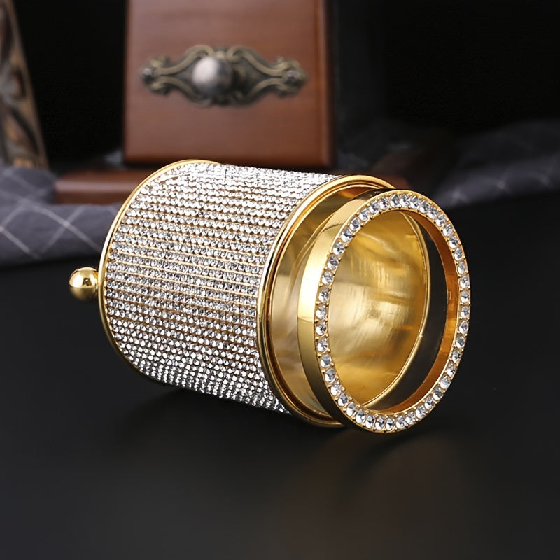 Set of 6 European-Style Light Luxury Iron Spoons with Storage Bucket for Tea Desserts