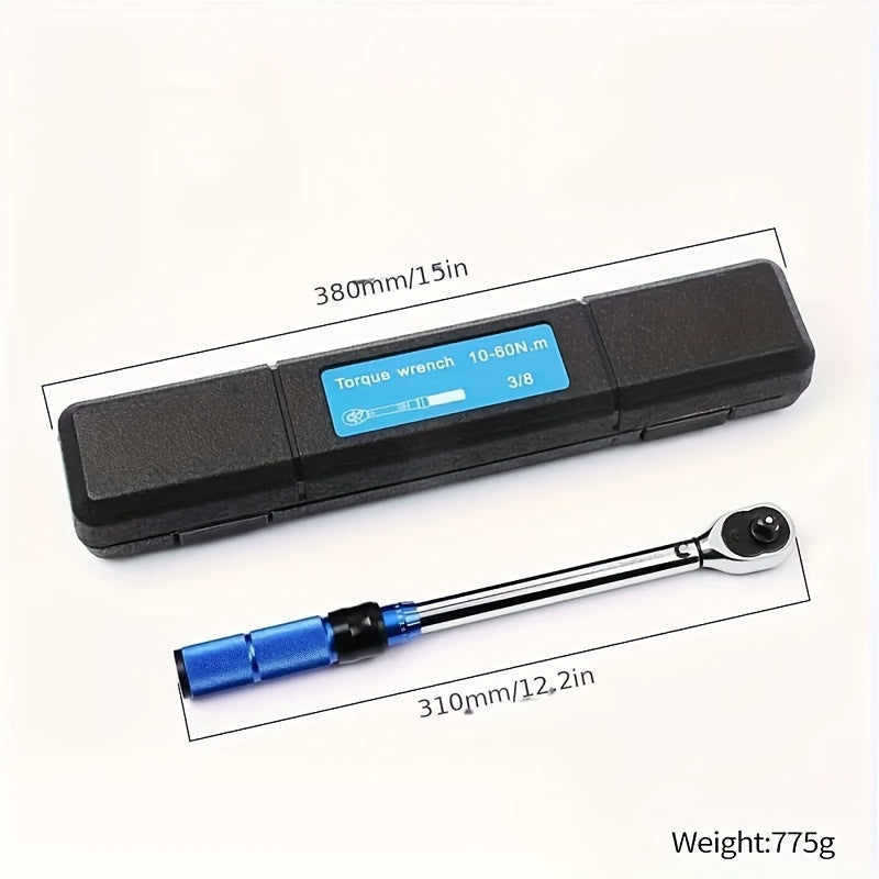 Adjustable Industrial-Grade Torque Wrench Auto Mechanic Tool for Accurate Torque
