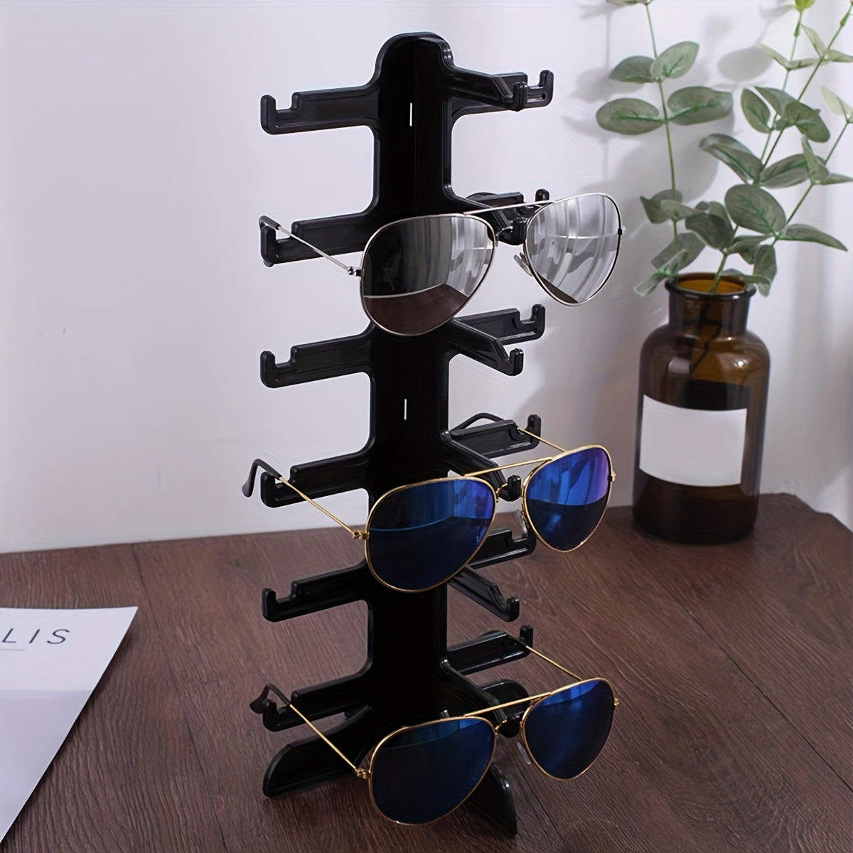 Sunglasses Storage Rack for Men and Women Simple Style 1 Piece