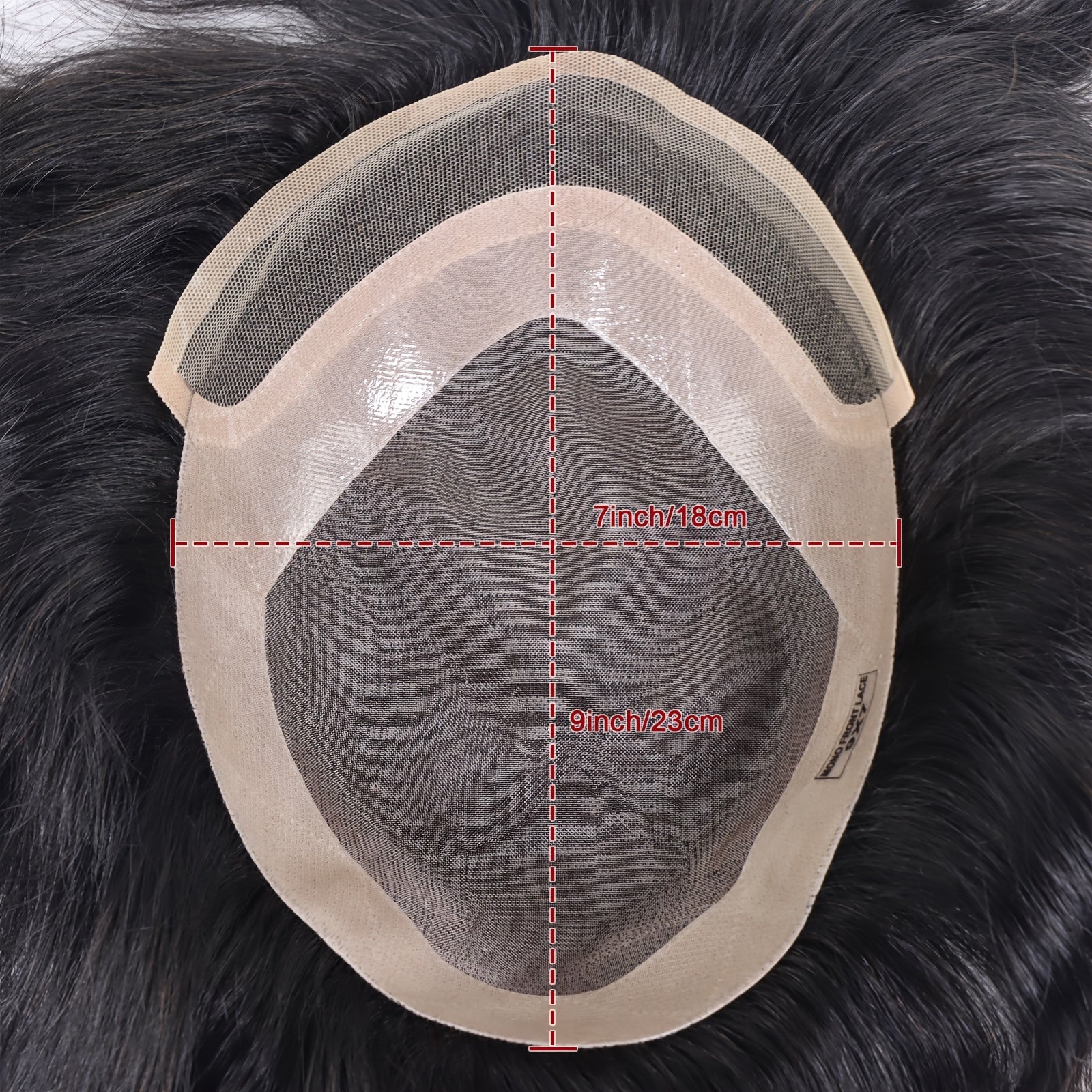 Erkaklar va ayollar uchun mo'ylov, qo'l bilan to'qilgan, fransuz danteli va oson qo'llash va tozalash uchun mustahkam NPU bilan.