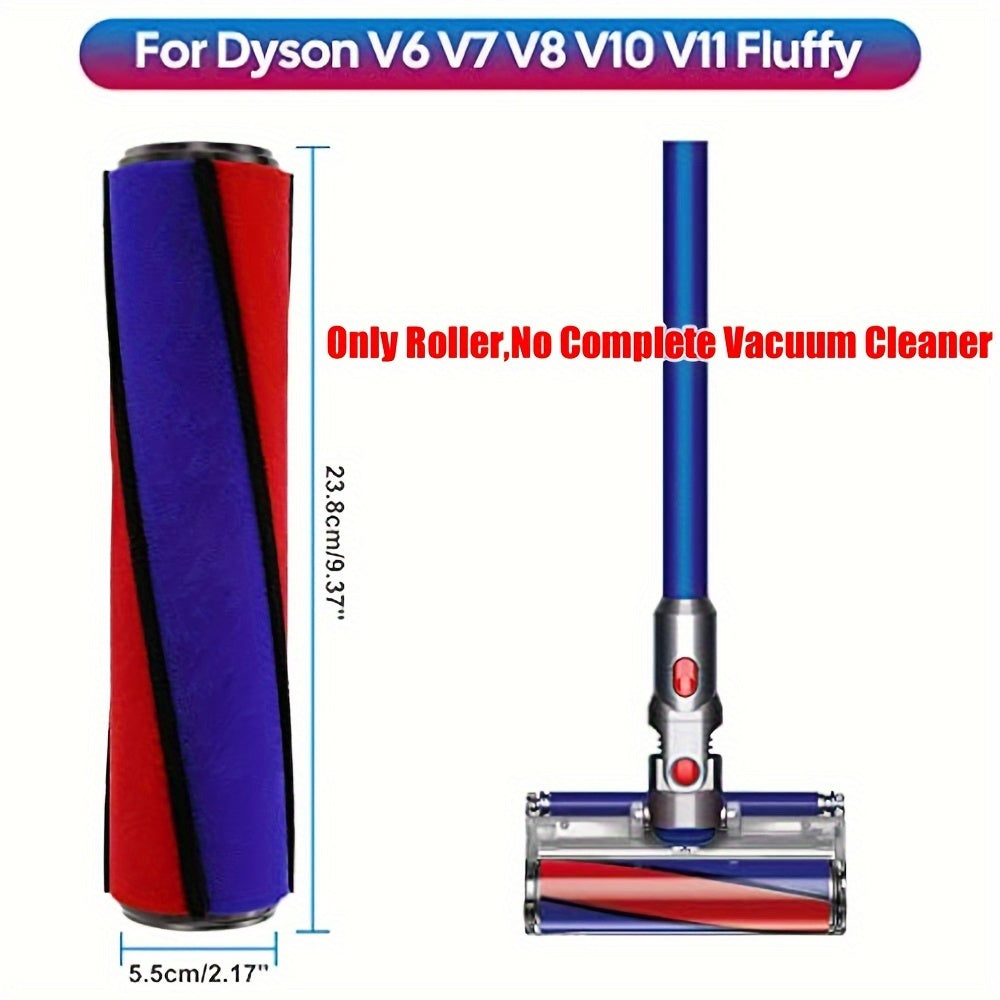 Replacement Soft Roller for V6 V7 V8 V10 V11 Vacuum Cleaners Fluffy Brush Head